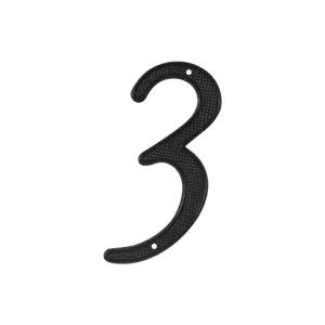black numbers