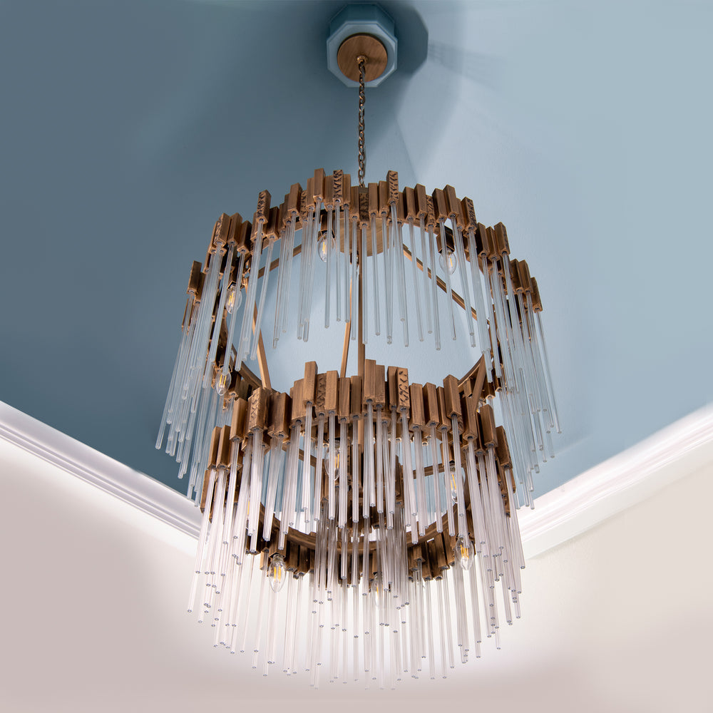 havana gold pendant light