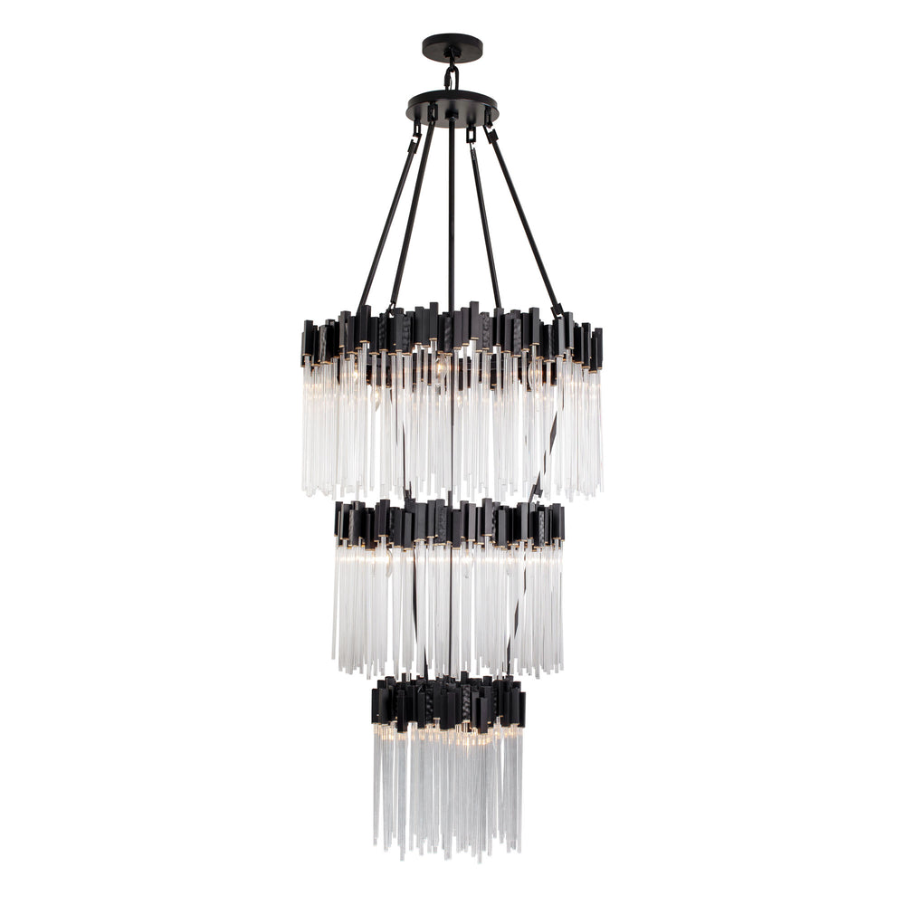 Varaluz Matrix 18-Light 3-Tier Chandelier