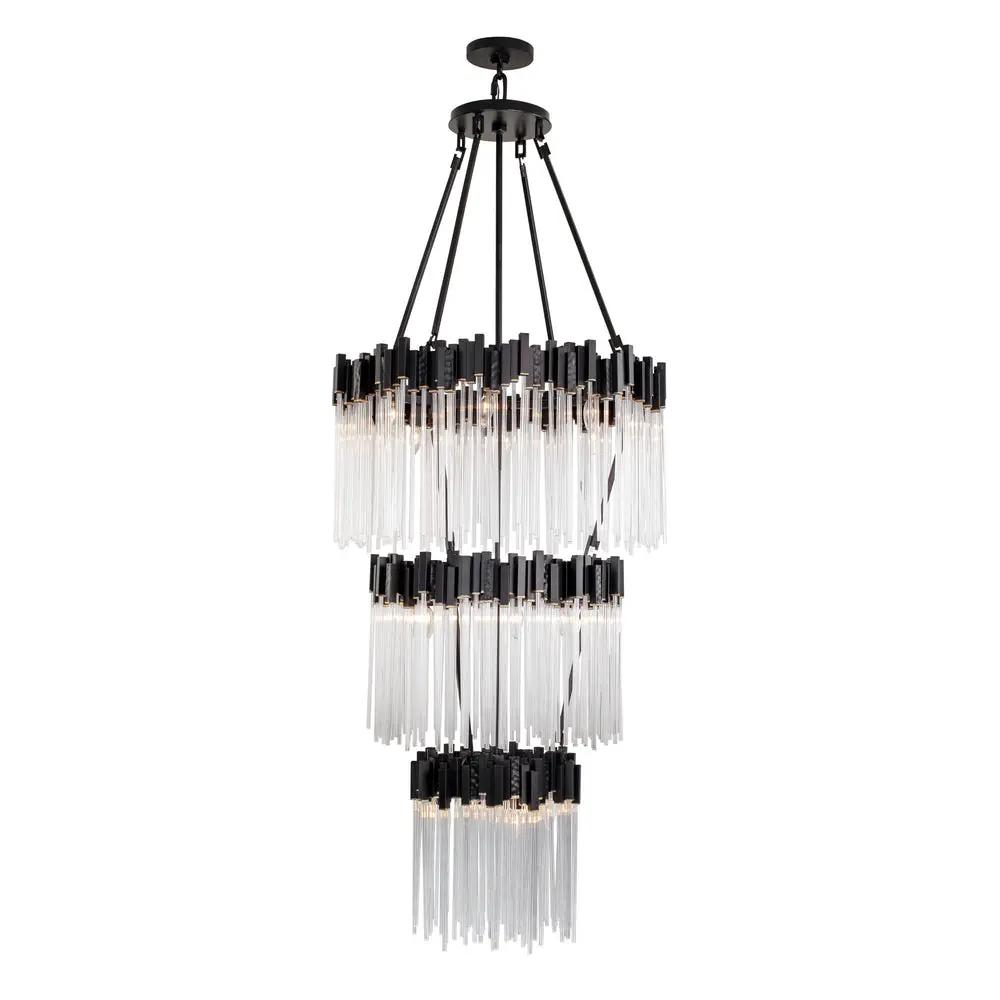 Varaluz Matrix 18-Light 3-Tier Chandelier by Varaluz