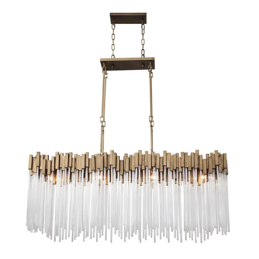 havana gold chandelier