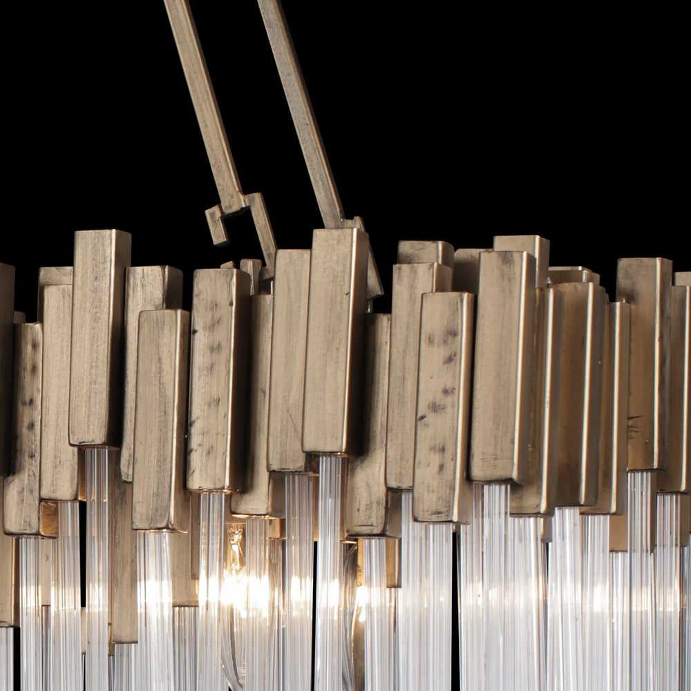 havana gold chandelier