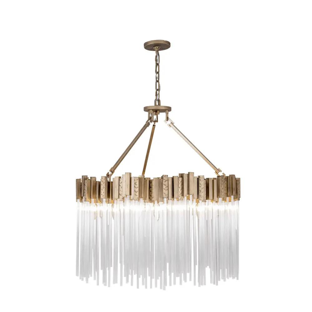 havana gold chandelier
