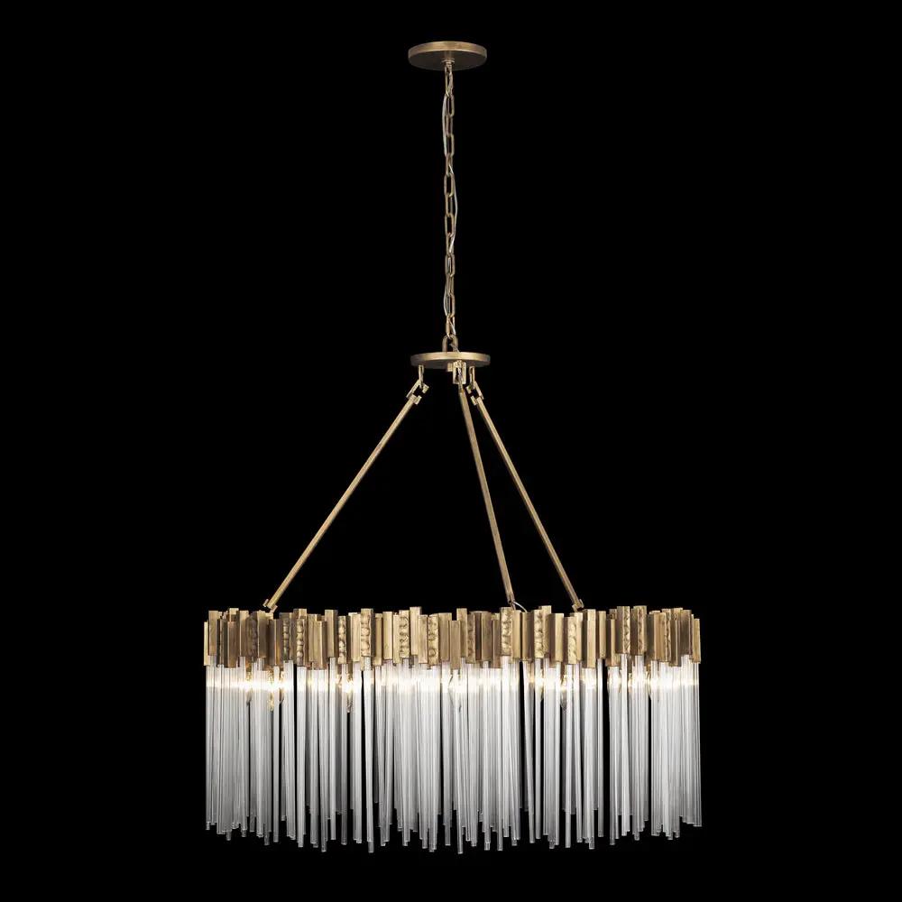 havana gold chandelier