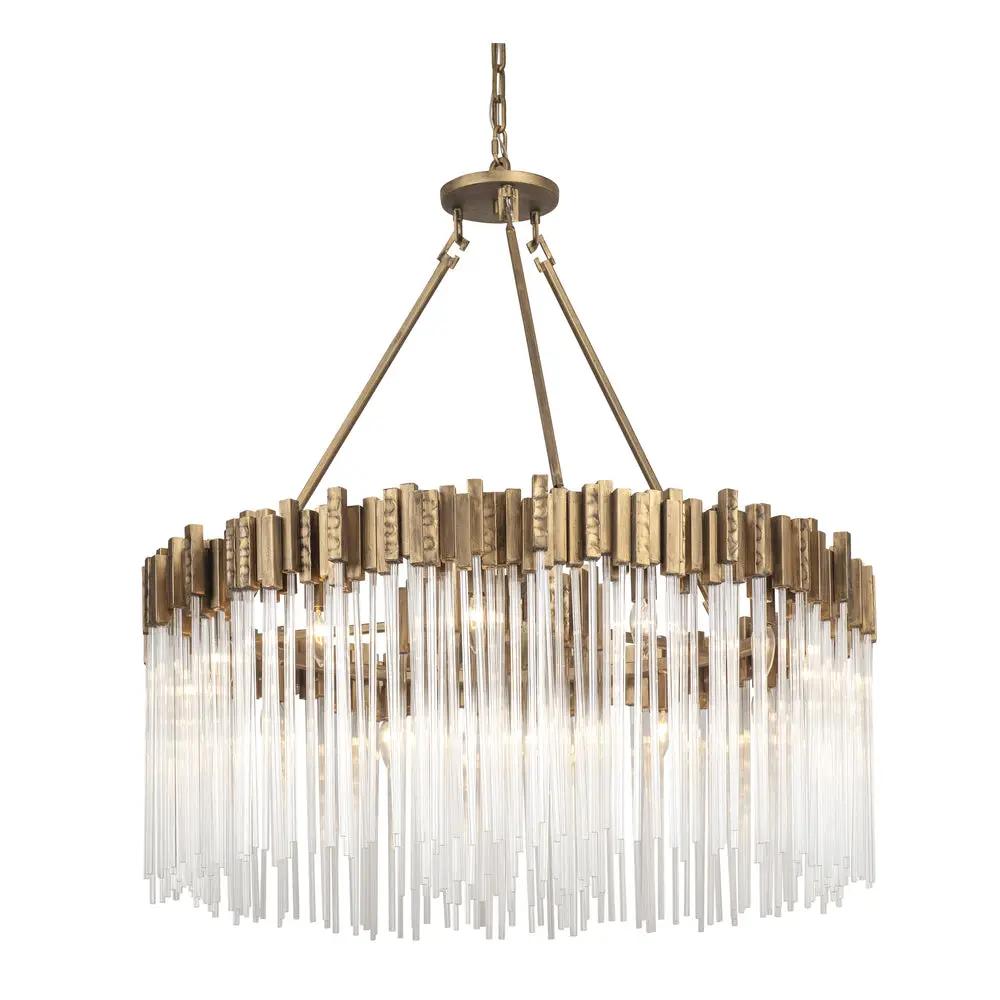 havana gold chandelier