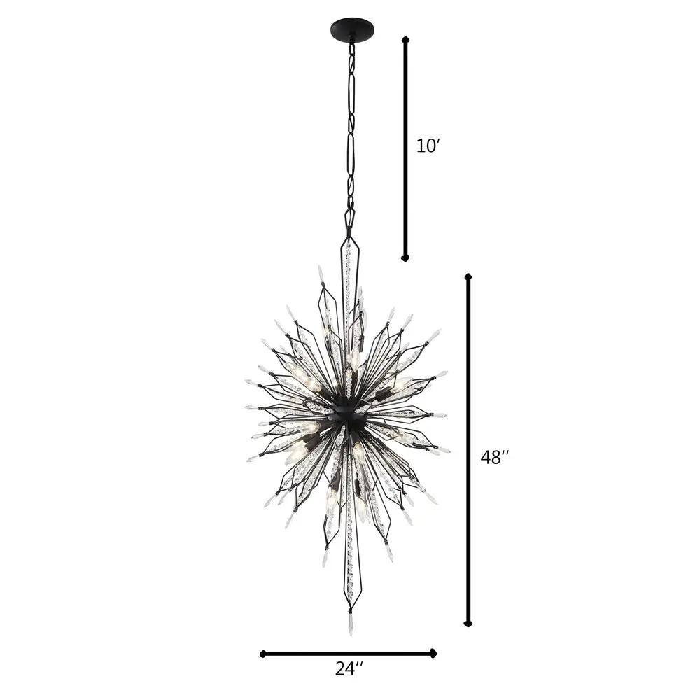 carbon pendant light