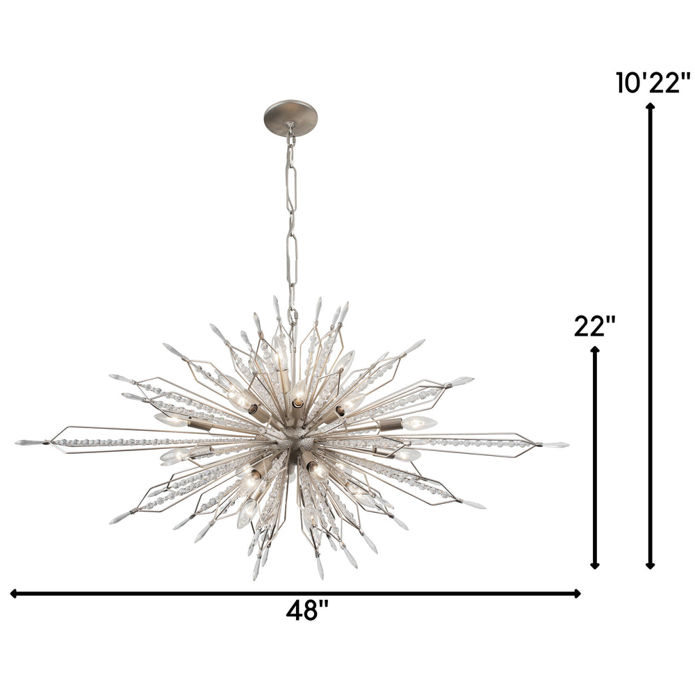 gold dust pendant light