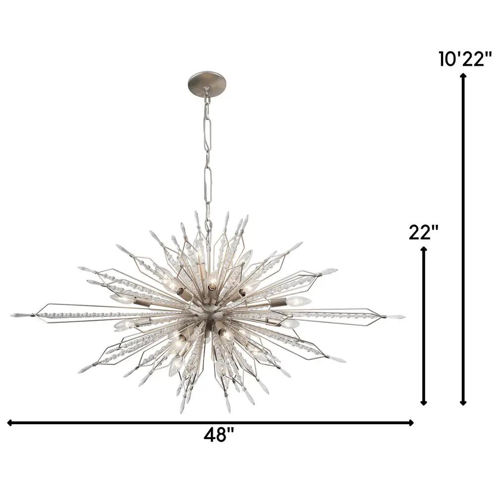gold dust pendant light
