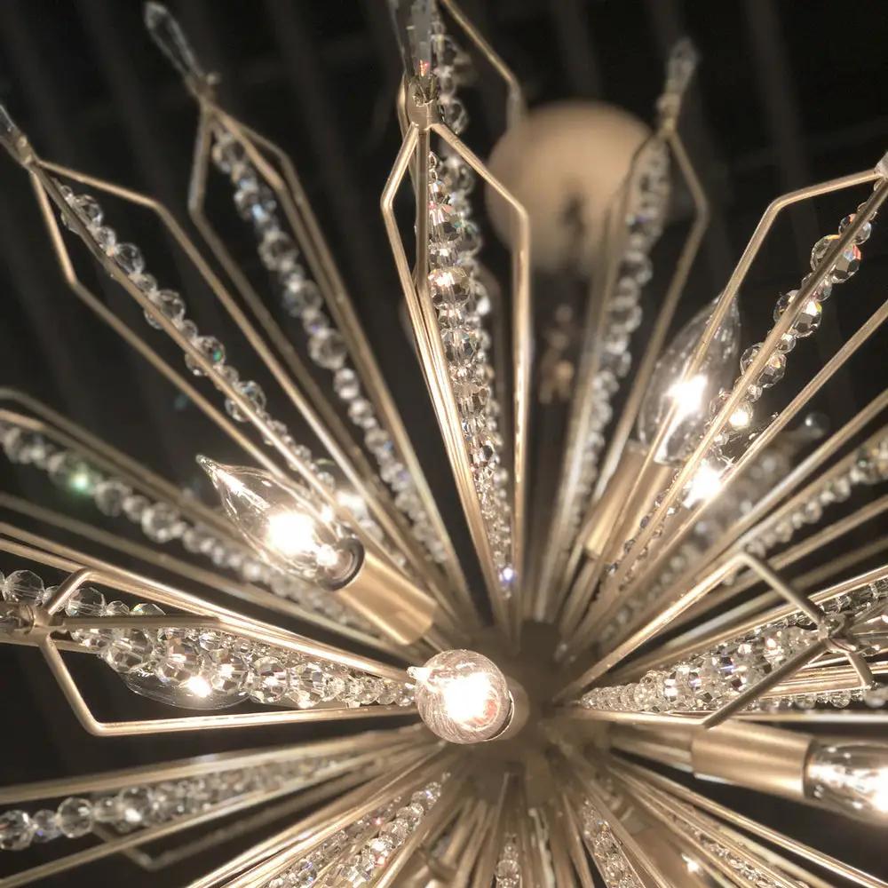 gold dust pendant light