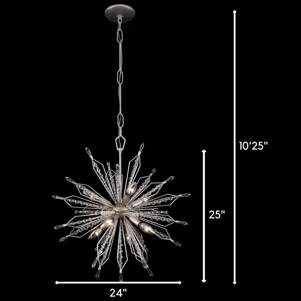 gold dust pendant light