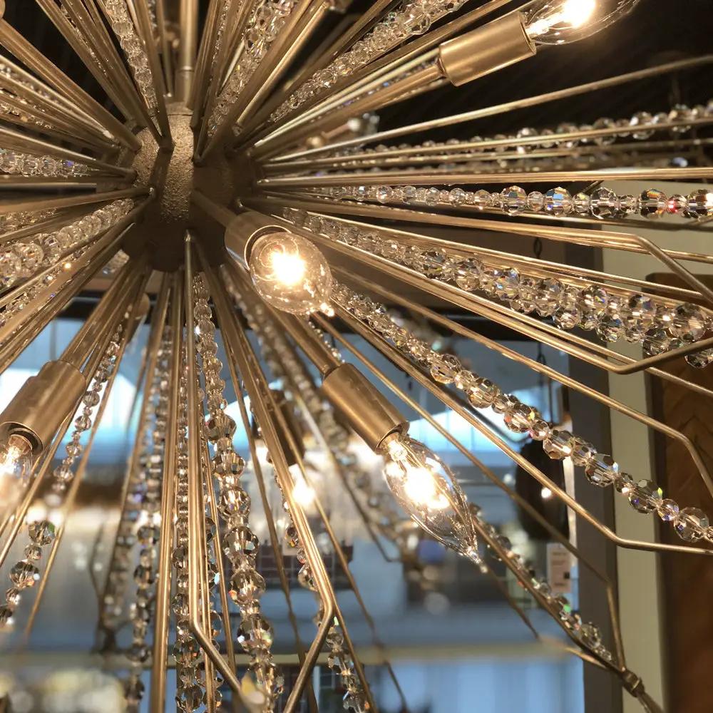 gold dust pendant light