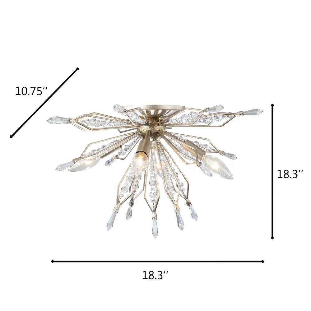 gold dust chandelier