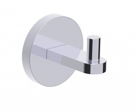 polished chrome robe hook