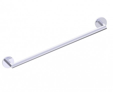 polished chrome towel bar