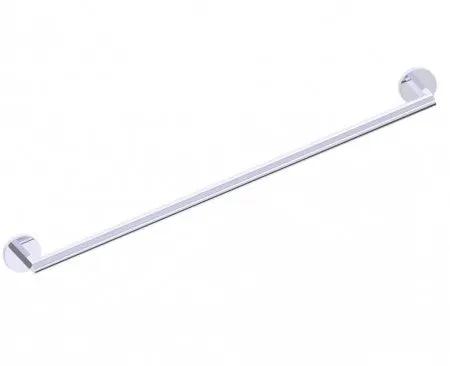 polished chrome towel bar