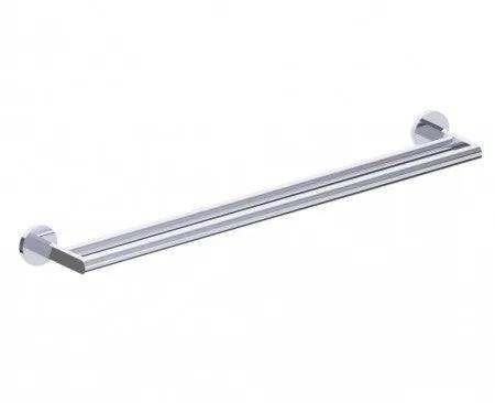 polished chrome towel bar
