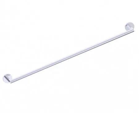 polished chrome towel bar