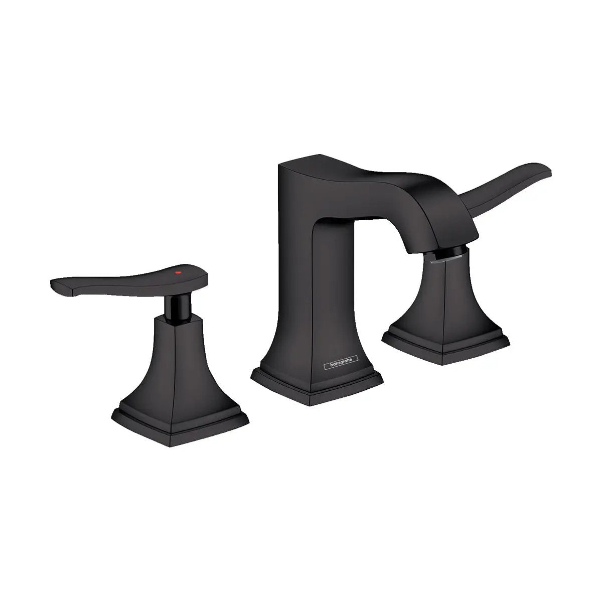 Hansgrohe Metropol Classic Widespread Faucet with Lever Handles and Pop-Up Drain, 1.2 GPM by Hansgrohe