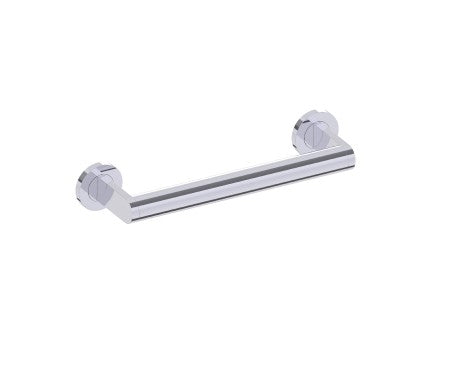 polished chrome grab bar