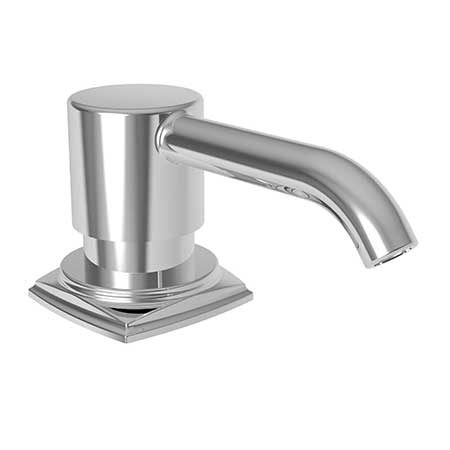 polished chrome lotion dispenser