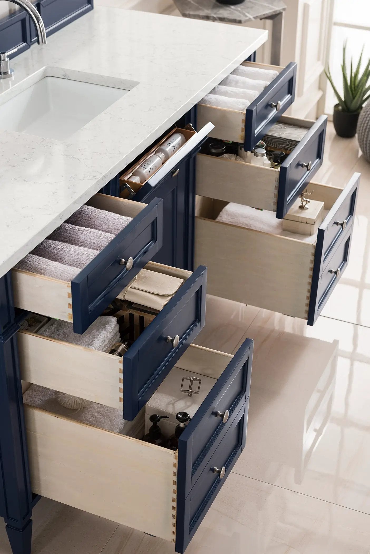 victory blue vanity