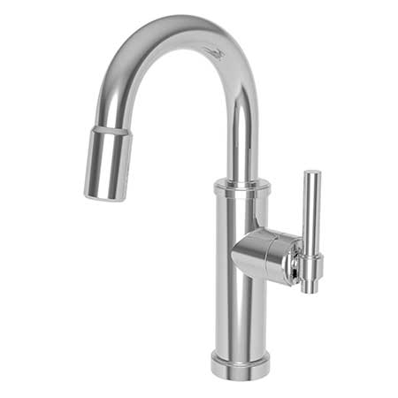 polished chrome faucet