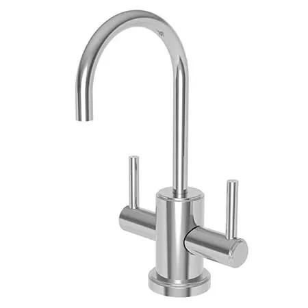 polished chrome water dispenser