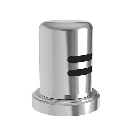 polished chrome air gap kit