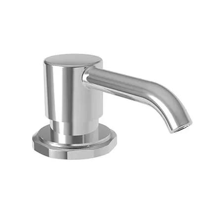 polished chrome lotion dispenser