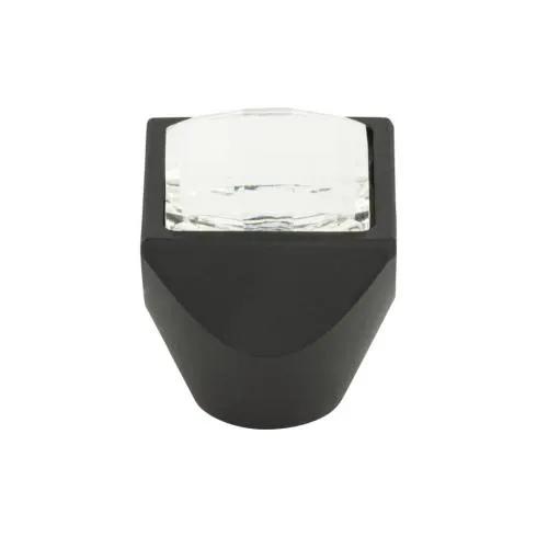 Atlas Crystal Large Square Knob 1 Inch by Atlas