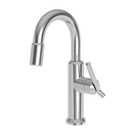 polished chrome faucet