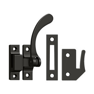 Deltana Casement Fastener and Reversible 4-1/2" Window Lock by Deltana