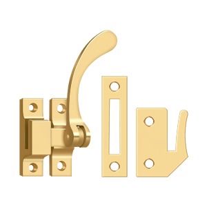 Deltana Casement Fastener and Reversible 4-1/2" Window Lock by Deltana