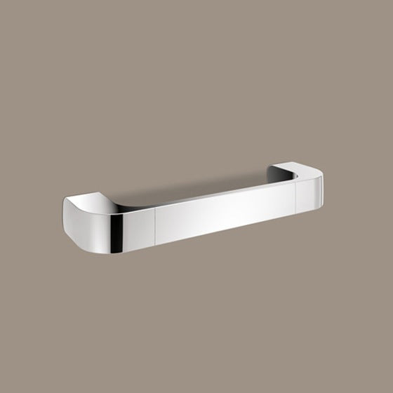 polished chrome grab bar