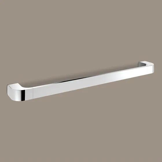 polished chrome grab bar
