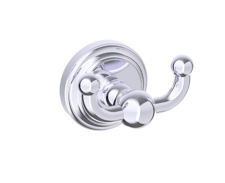 polished chrome robe hook