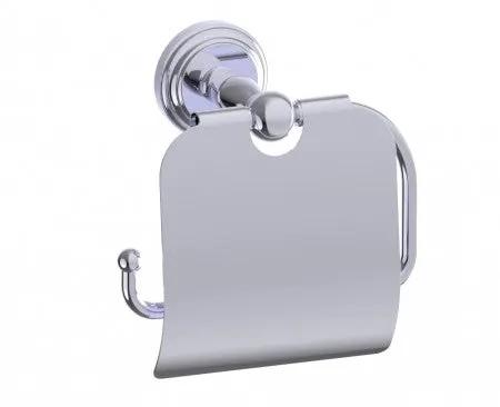 polished chrome tissue holder