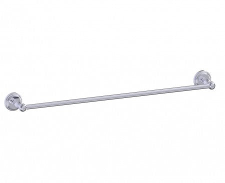 polished chrome towel bar