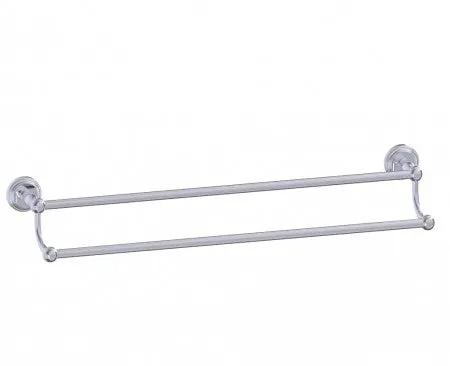 polished chrome towel bar