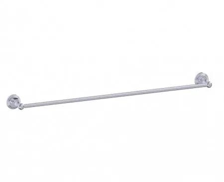 polished chrome towel bar
