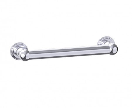 polished chrome grab bar