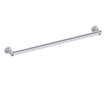 polished chrome grab bar