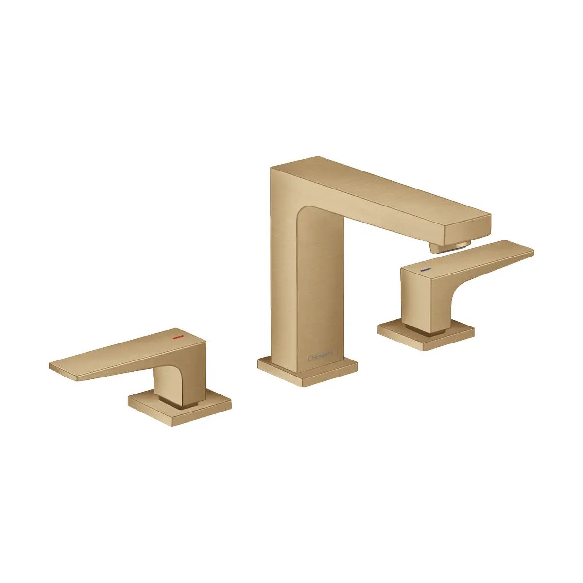 Hansgrohe Metropol Widespread Faucet with Lever Handles and Pop-Up Drain, 1.2 GPM by Hansgrohe