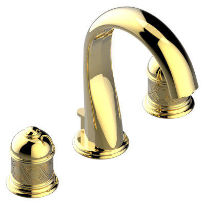 THG Paris Duomo Widespread Lavatory Set with Drain by THG Paris