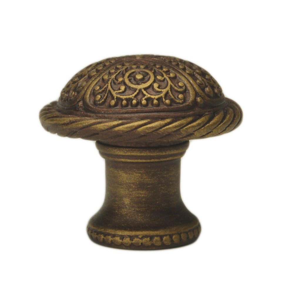 Carpe Diem Millennium Large Knob with Rope Border