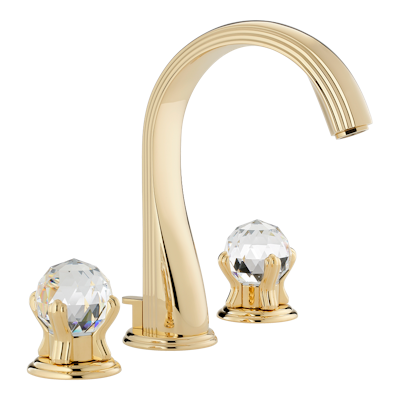 THG Paris Najem Widespread Lavatory Set with Drain