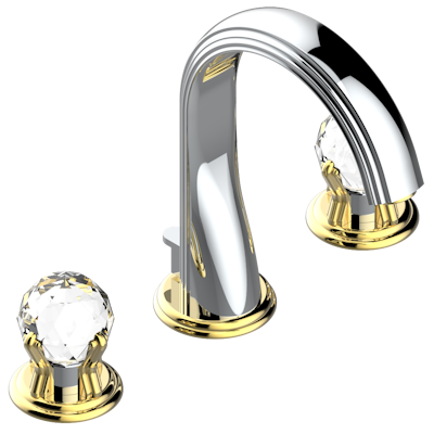 THG Paris Najem Widespread Lavatory Set with Drain by THG Paris