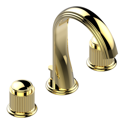 THG Paris Jaipur Metal Widespread Lavatory Set with Drain by THG Paris