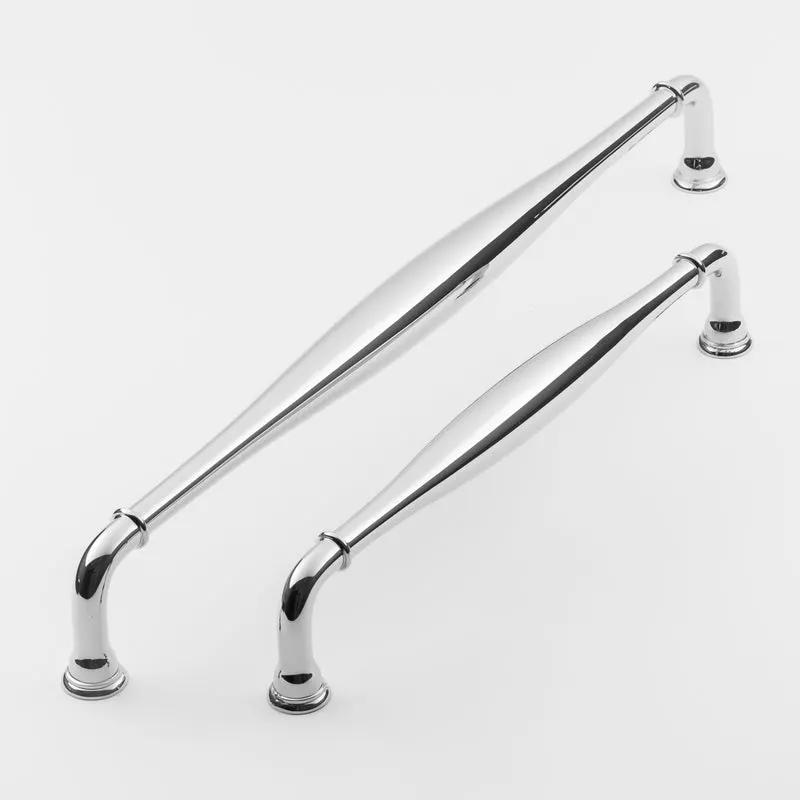 polished chrome appliance pull