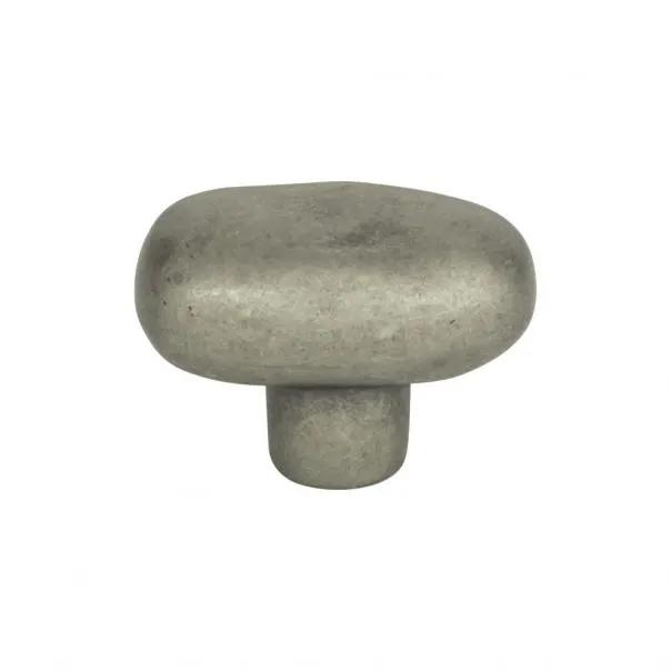 Atlas Distressed Oval Knob 1 11/16 Inch by Atlas